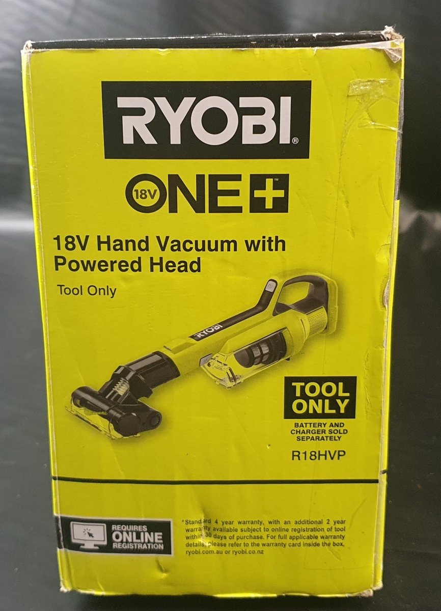 RYOBI - 18V ONE+ Hand Vacuum with Powered Brush Bar - R18HVP - Tool Only - Mega Cash Sydney