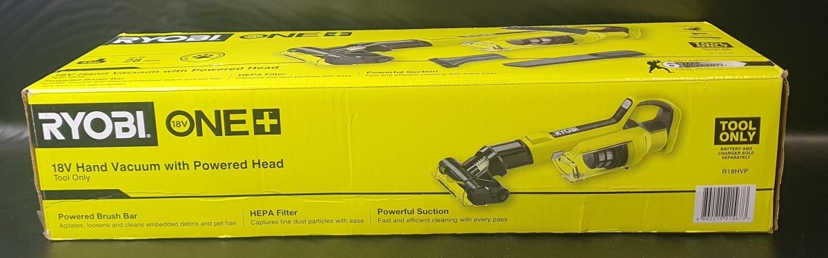 RYOBI - 18V ONE+ Hand Vacuum with Powered Brush Bar - R18HVP - Tool Only - Mega Cash Sydney
