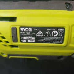 RYOBI - 18V ONE+ Pivoting Head Multi Tool - Tool Only - R18MT - Mega Cash Sydney