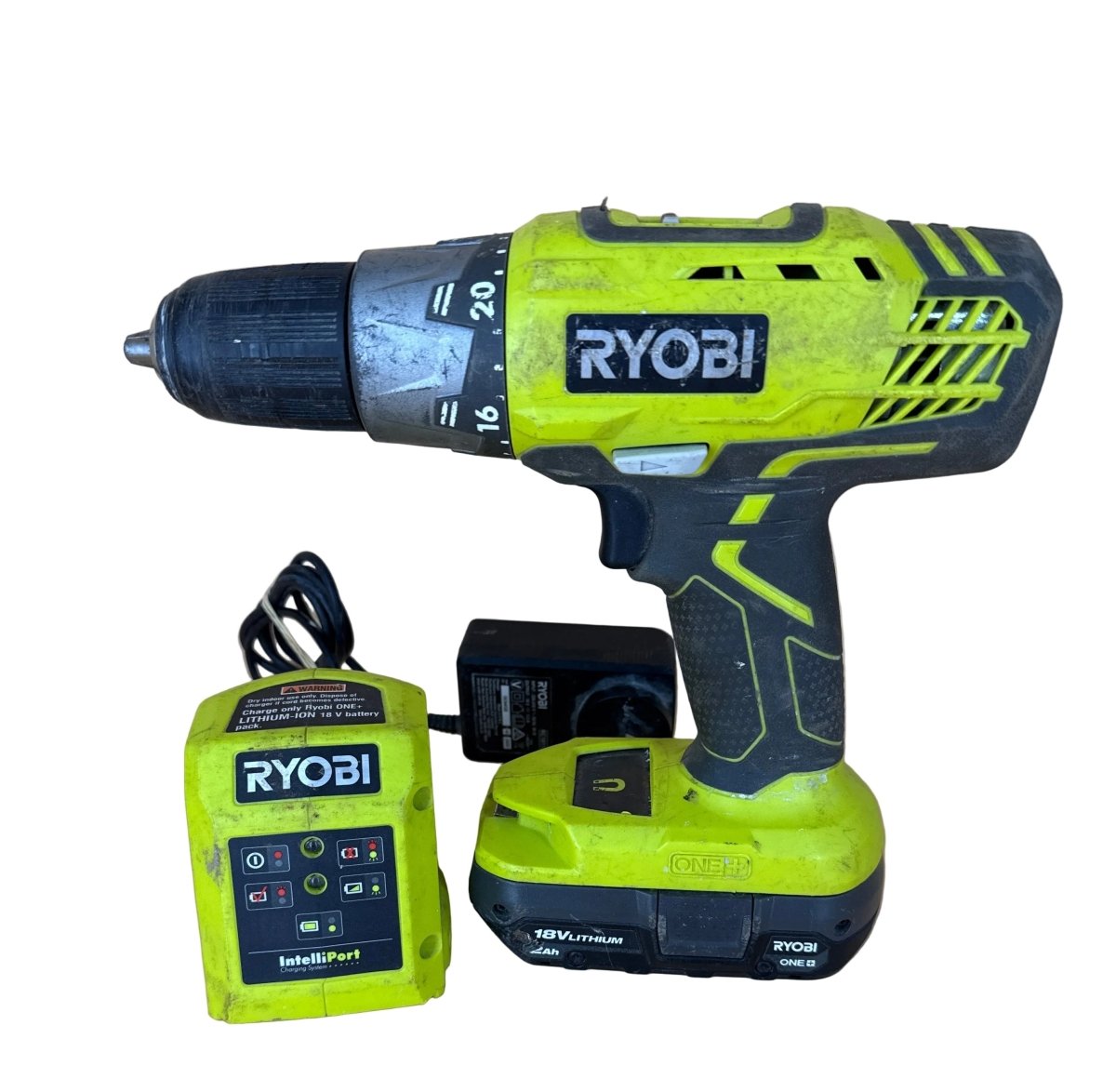 Ryobi - 2.0Ah Drill Driver Kit - R18DDP2 - Mega Cash Sydney