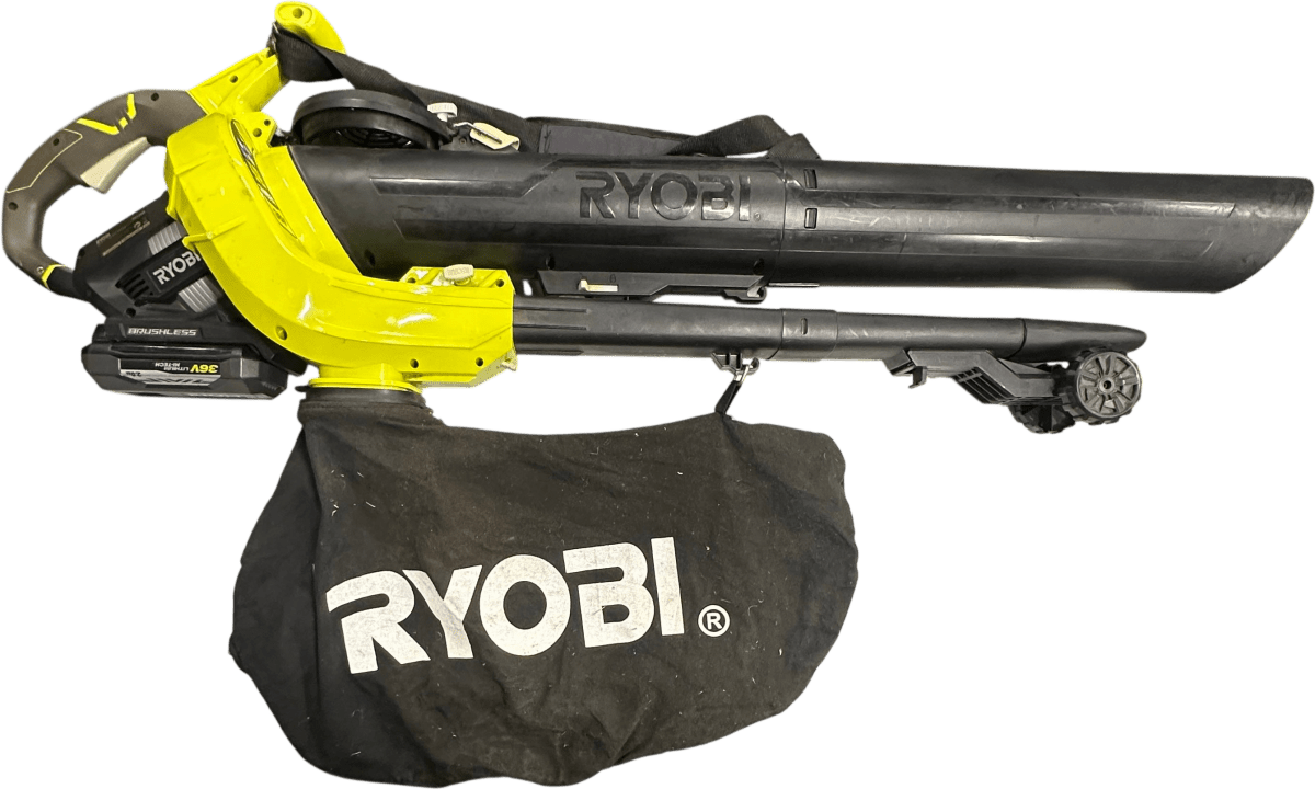 Ryobi - 36v Brushless Blower Vacuum with 36V 2AH Battery - Mega Cash Sydney