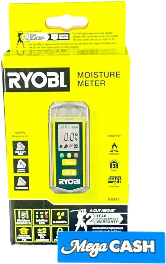 RYOBI MOISTURE METER RMM1 - Mega Cash Sydney
