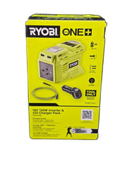RYOBI - ONE+ 150W Charger & Inverter Auto Kit - Tool Only - R18BT150C - Mega Cash Sydney