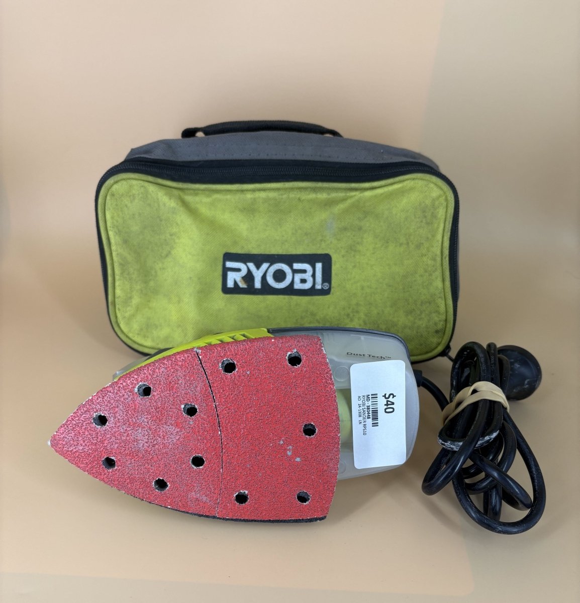 Ryobi Palm Sander - RPS100 - Corded - Mega Cash Sydney