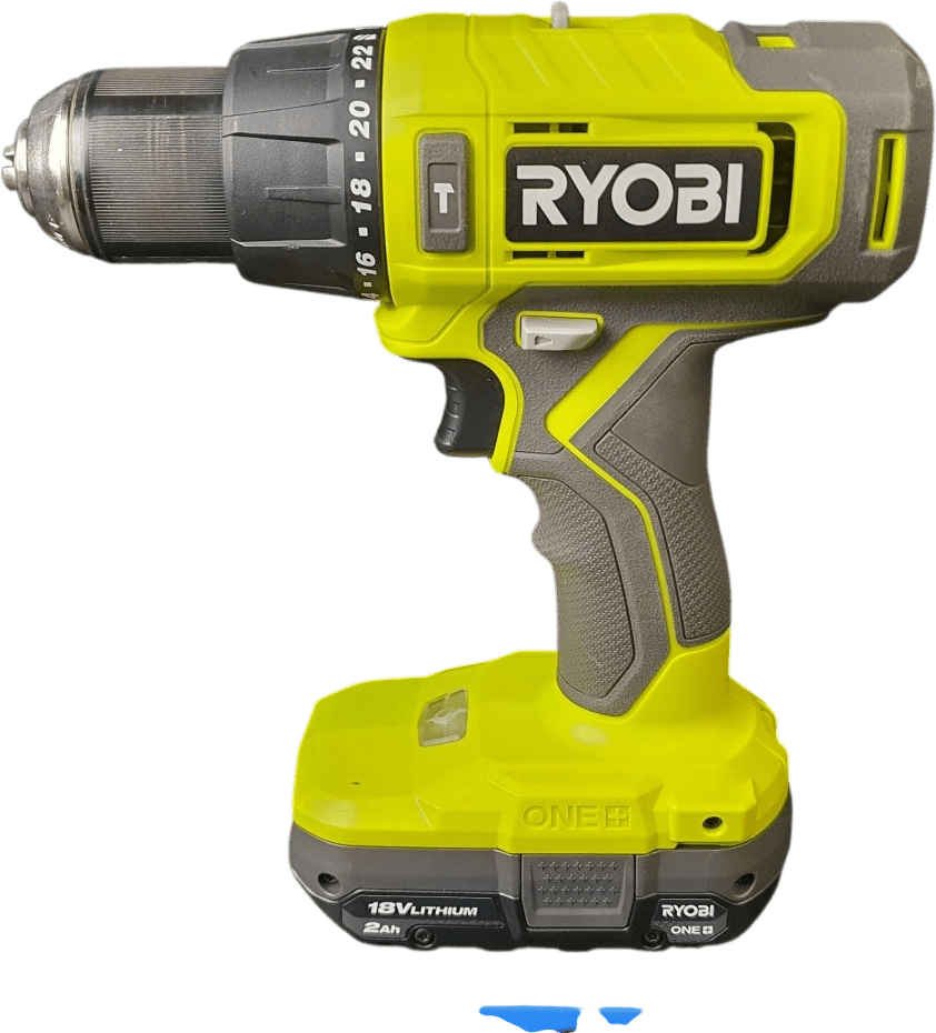 RYOBI - RPD18 - Cordless 13mm Hammer Drill Driver + 2AH Battery + Charger - Mega Cash Sydney