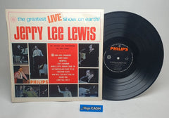 JERRY LEE LEWIS - "The Greatest Live Show On Earth" - Record - Vinyl - PD-160