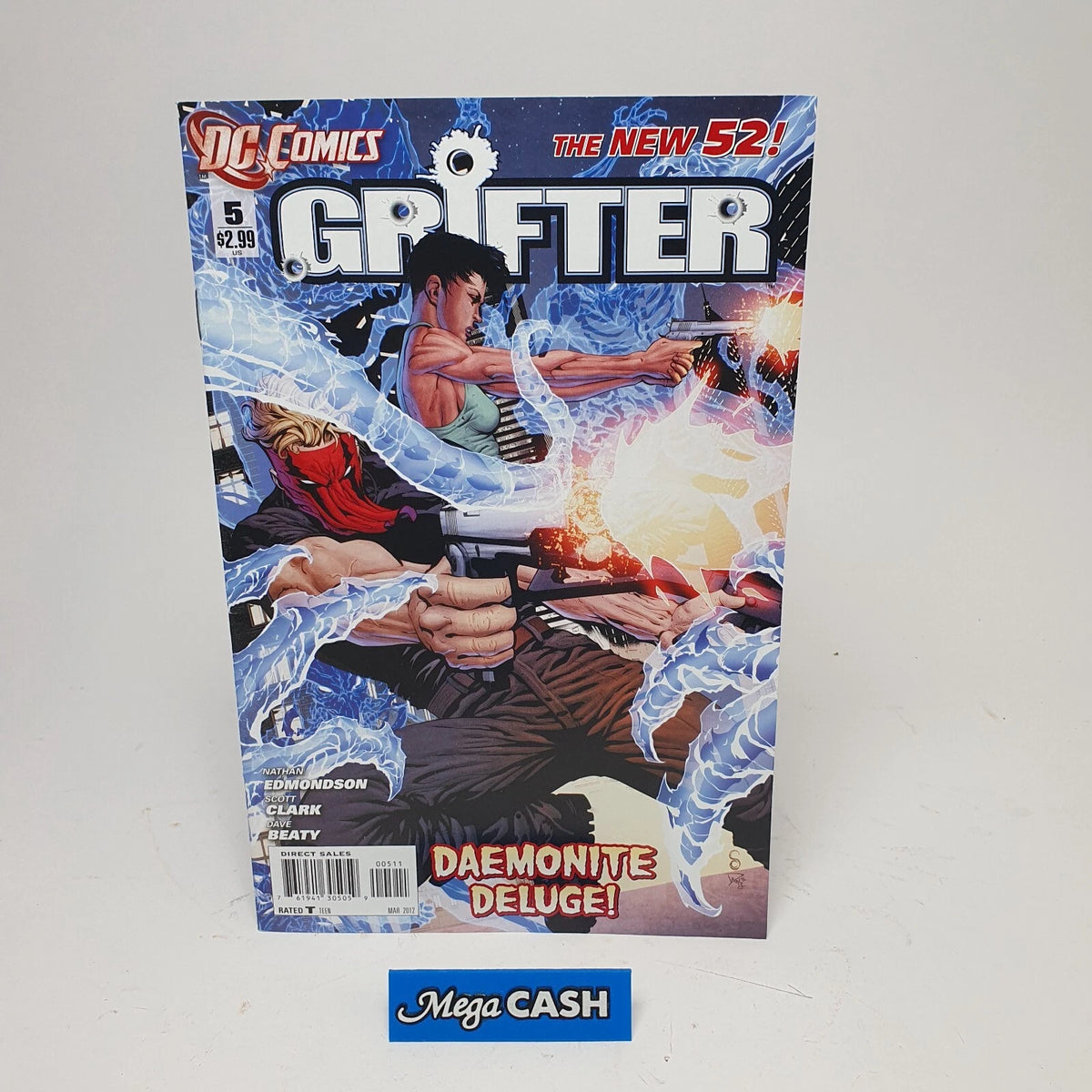 Grifter - Volume 3 #5 March 2012 - DC Comics