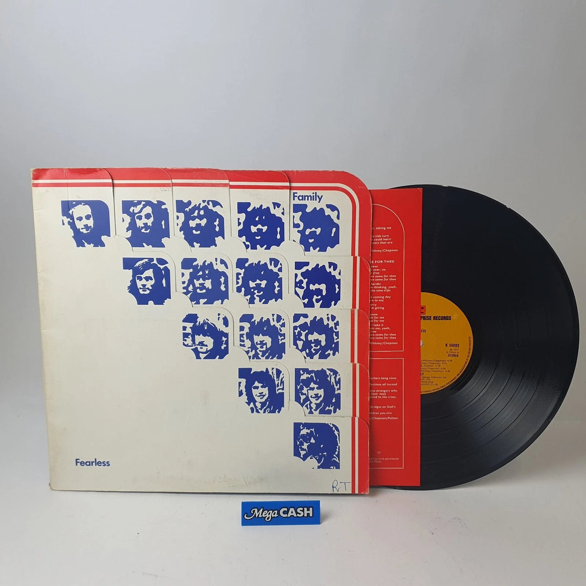 FAMILY - "Fearless" - LP RECORD - Reprise Records - K54003