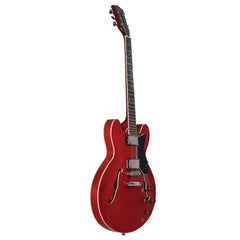 ARTIST GUITAR CHERRY RED 58 HOLLOW ELECTRIC GUITAR