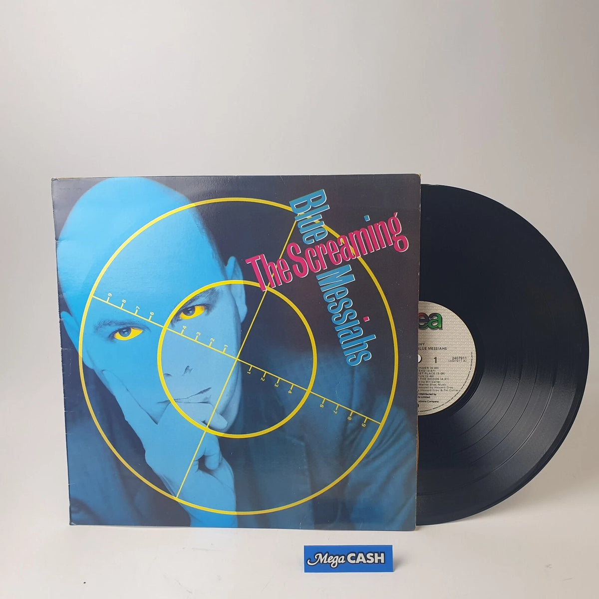 The Sceaming Blue Messiahs - "Gun-Shy" - LP RECORD - WEA - 240791-1