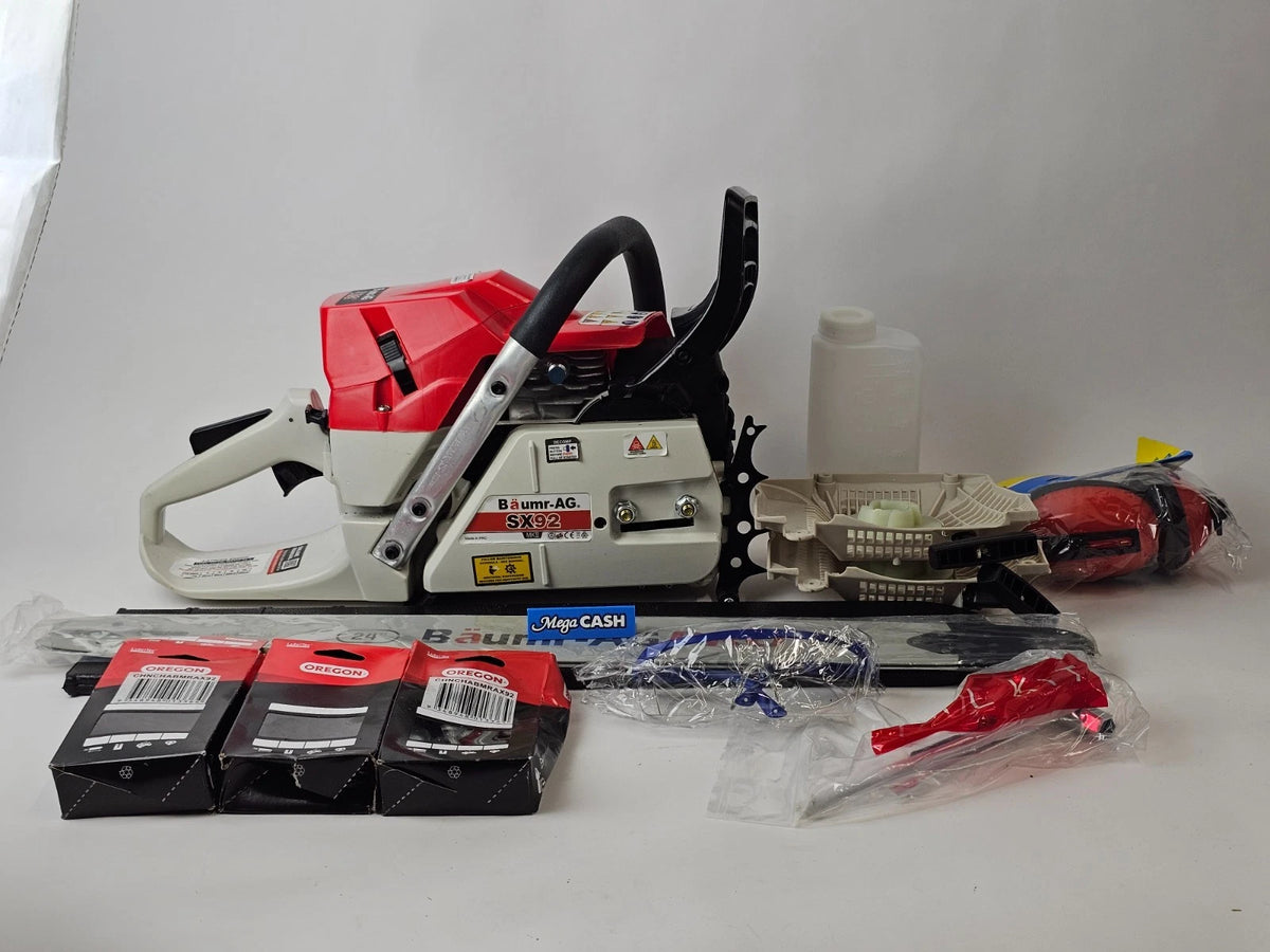 Baumr Chainsaw - AG Pro Series SX92 24inch Opened Never Used + Extras