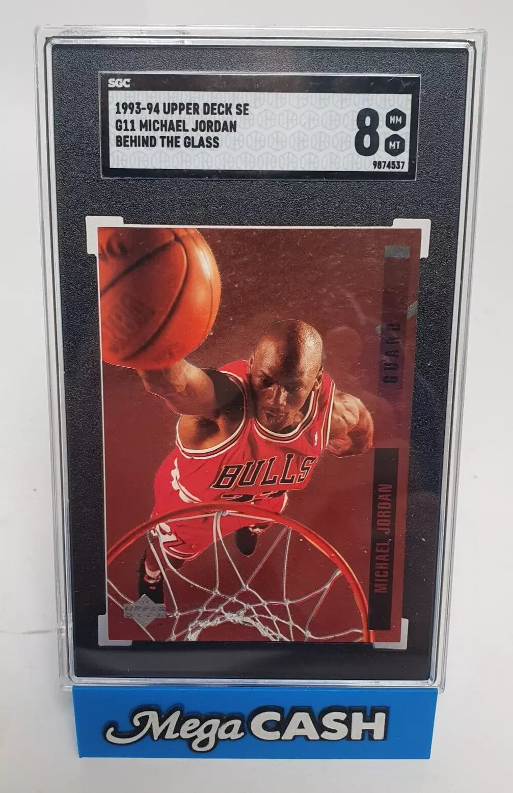 1993-94 Upper Deck SE #G11 Michael Jordan SGC 8 (NM/MT) - 9874537