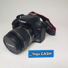 Canon EOS 1000D DSLR Camera with 18-55mm Lens & Charger & Soft Carry Case