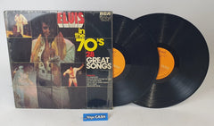 ELVIS PRESLEY - "Elvis in the 70's" - Double LP RECORD - RCA Victor – TSP-167