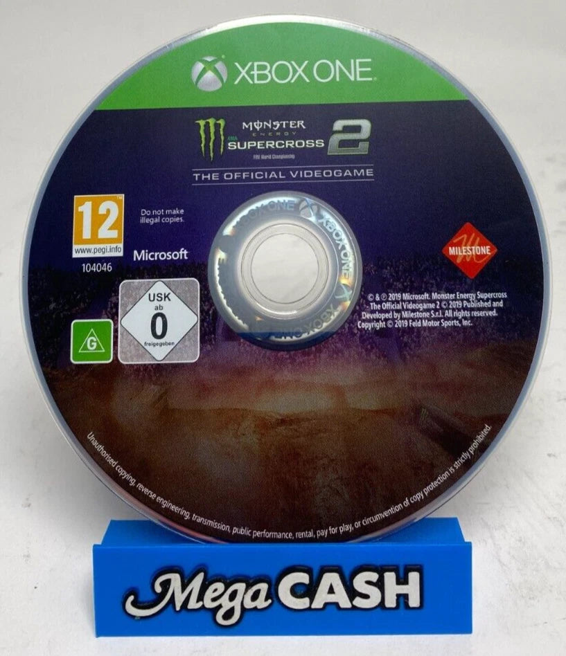 Monster Energy Supercross 2 : The Official Videogame - Xbox One - NO CASE