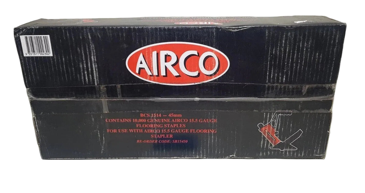 Genuine Airco - BCS1514 - 45mm - 10K - Fasteners Collated Staples for Flooring