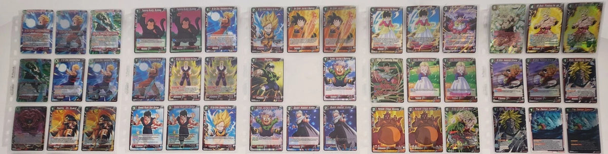 Dragon Ball Super Cards: 2021 Saiyan Showdown - Incomplete Set : Missing Cards