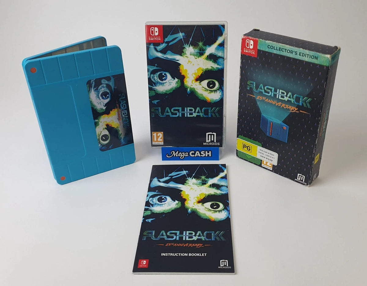 Flashback : 25th Anniversary - Collectors Edition - Nintendo Switch Game