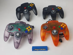 4 x Aftermarket Nintendo 64 (n64) Controllers