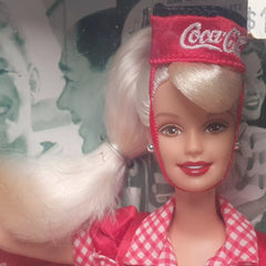 Coca Cola - Waitress Barbie Doll - 1998 - Mattel - 22831 - Collector Edition