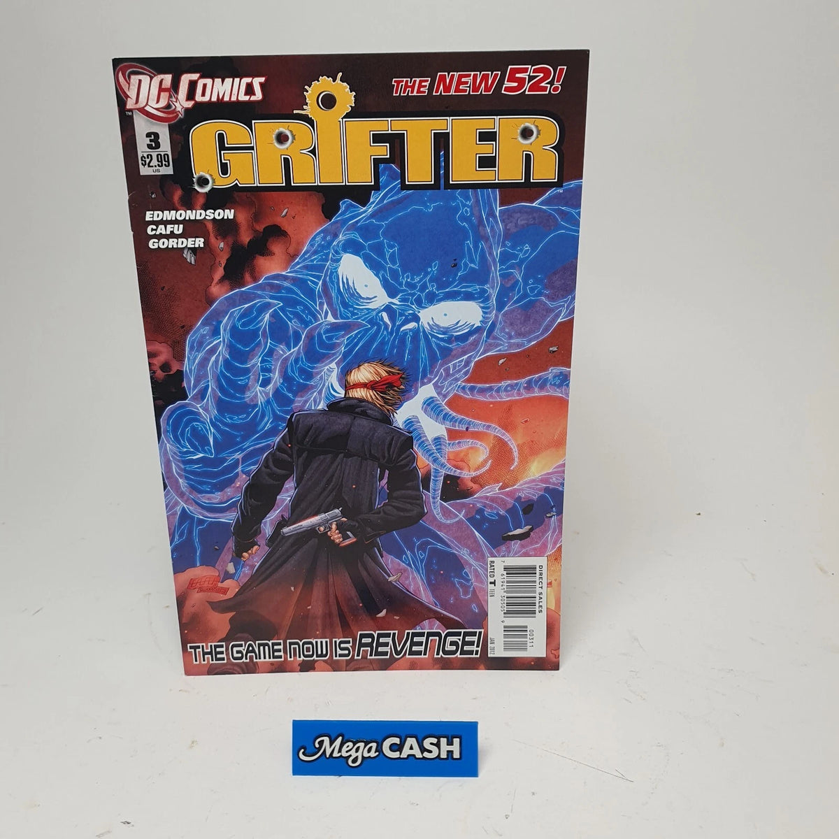 Grifter - Volume 3 #3 January 2012 - DC Comics
