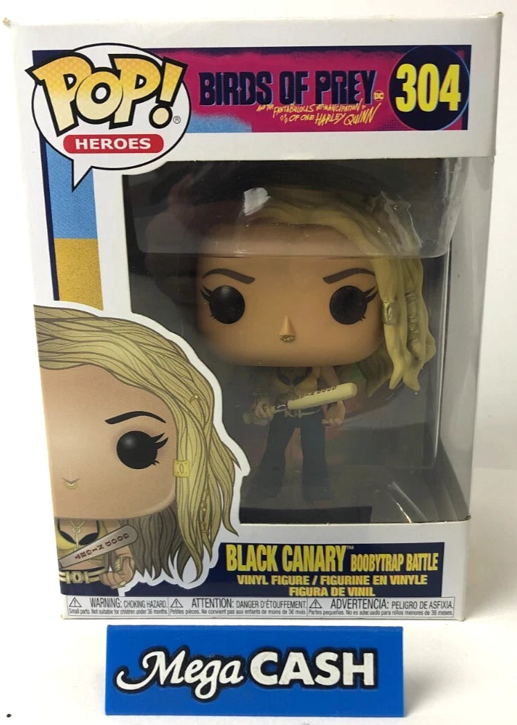 Funko Pop! Movies: Birds of Prey - Black Canary Boobytrap Battle Vinyl Figure #304