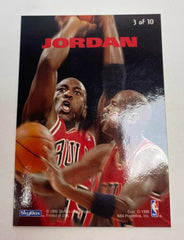 1994-1995 Skybox Emotion Ntense #N3 Michael Jordan Gold Holo