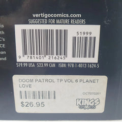 Doom Patrol: Book 6: Planet Love - by Grant Morrison - 2008 Vertigo