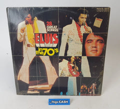 ELVIS PRESLEY - "Elvis in the 70's" - Double LP RECORD - RCA Victor – TSP-167