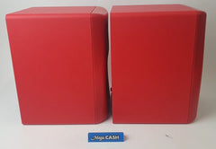 Pair of Monkey Banana Gibbon Series Active 5" Studio Monitors - Red