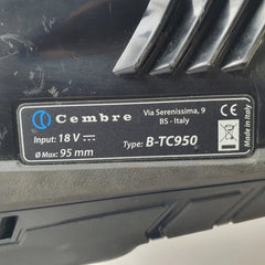 CEMBRE - BATTERY-POWERED HYDRAULIC CABLE CUTTER - B-TC950