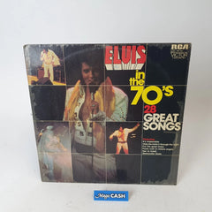 ELVIS PRESLEY - "Elvis in the 70's" - Double LP RECORD - RCA Victor – TSP-167