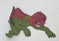Masters of the Universe - Battle Cat Film Cel : He-Man - mu 82 - 62 - B4