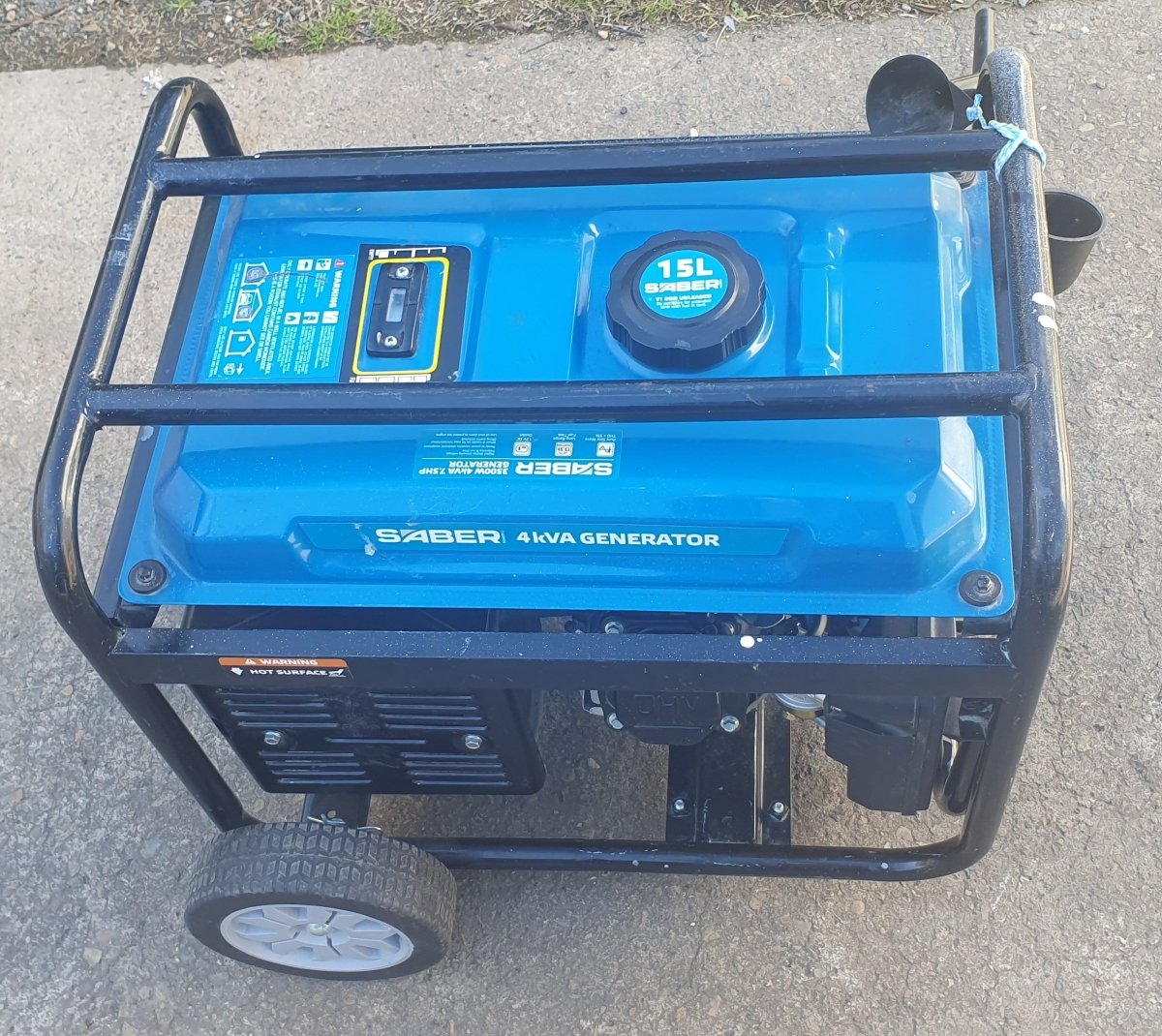 SABER - 3500W 7.5hp Petrol Generator SABGEN4KECO - Mega Cash Sydney