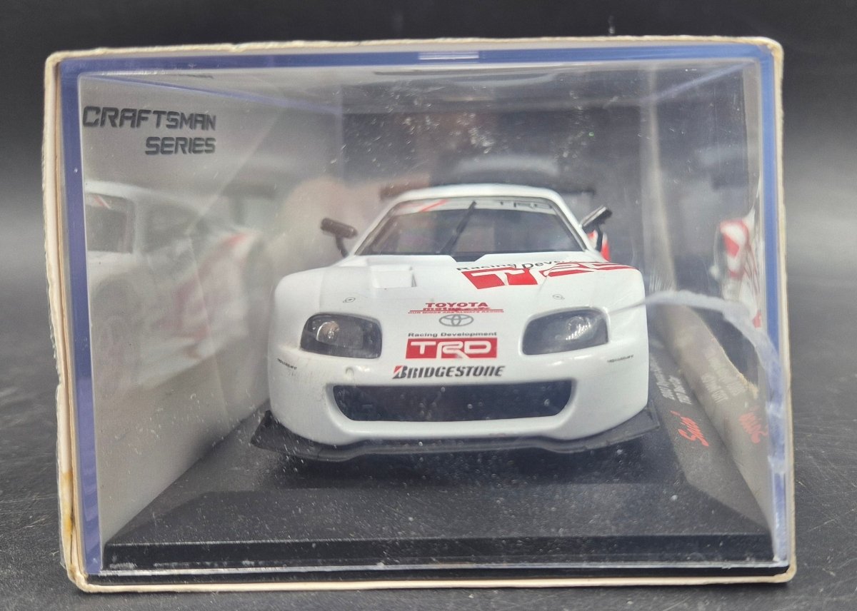 SAICO MODEL CAR - 2003 TOYOTA SUPRA JGTC - TRD TEST CAR- SLIGHT MARK ON CASE - Mega Cash Sydney