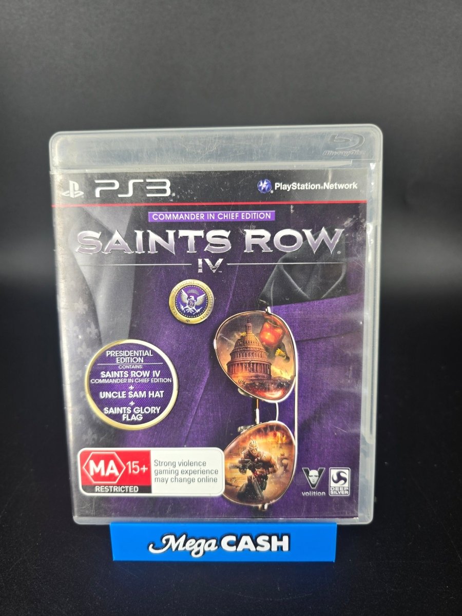 Saints Row IV Commander in Chief Edition Playstation 3 / PS3 Game - Mega Cash Sydney