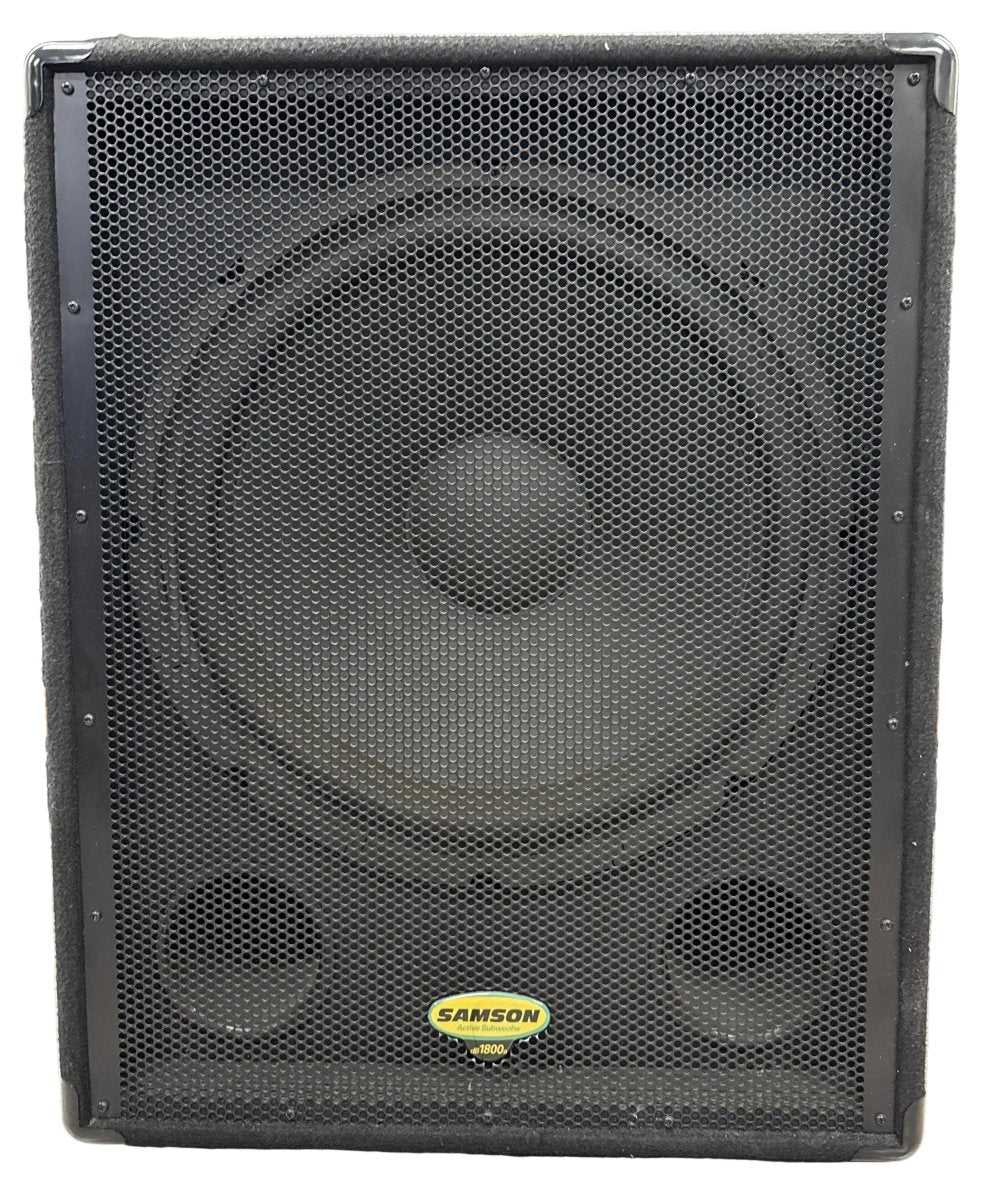 Samson dB1800a 1000W 18" Front-Firing Active Subwoofer - Mega Cash Sydney