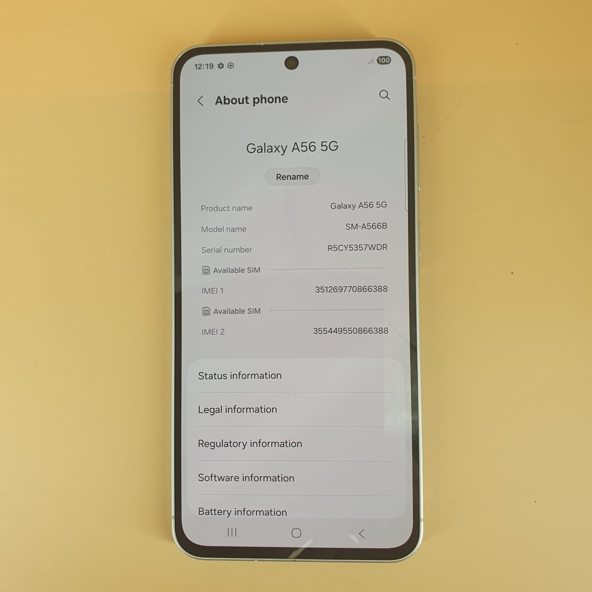 Samsung A56 5G - 128GB - Unlocked - SM - A566B - Mega Cash Sydney