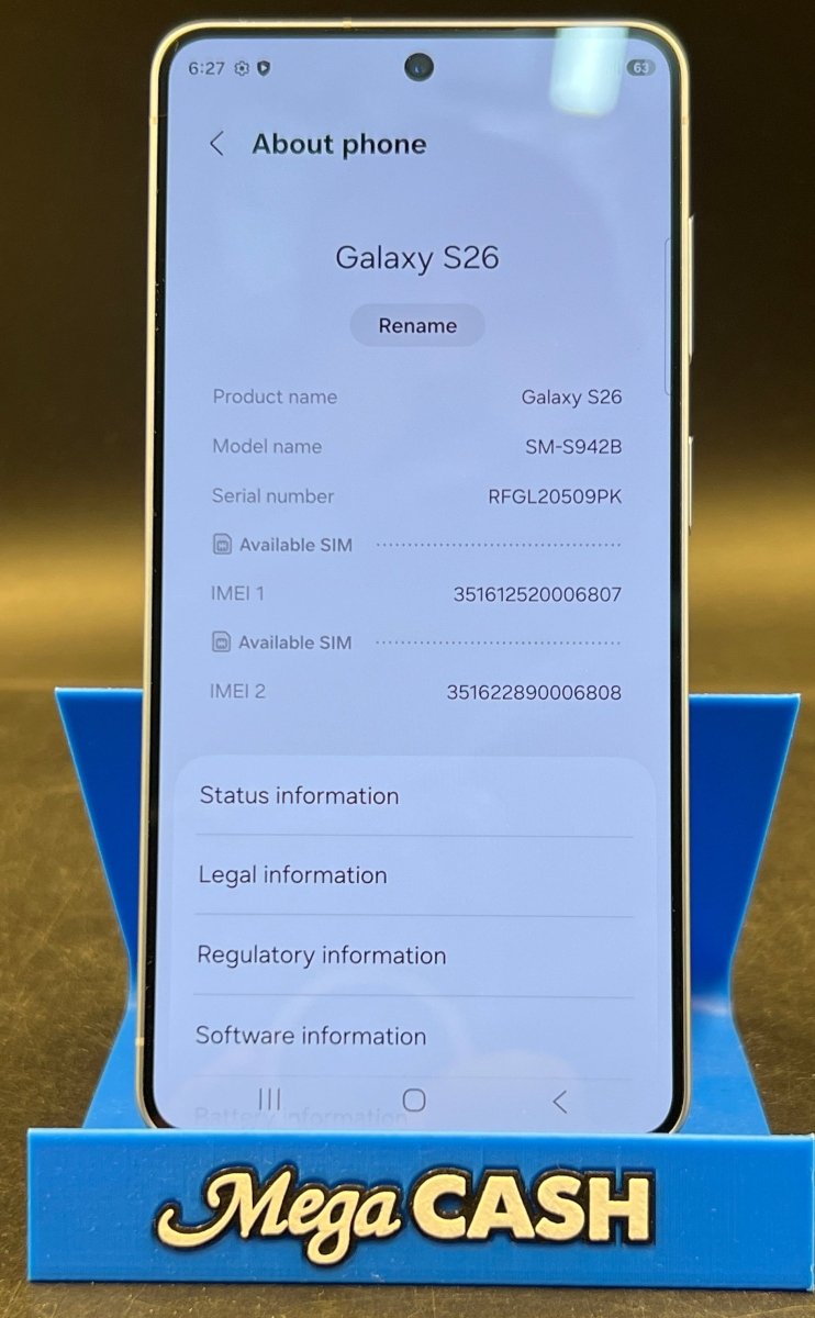 Samsung Galaxy S26 512GB - Mega Cash Sydney