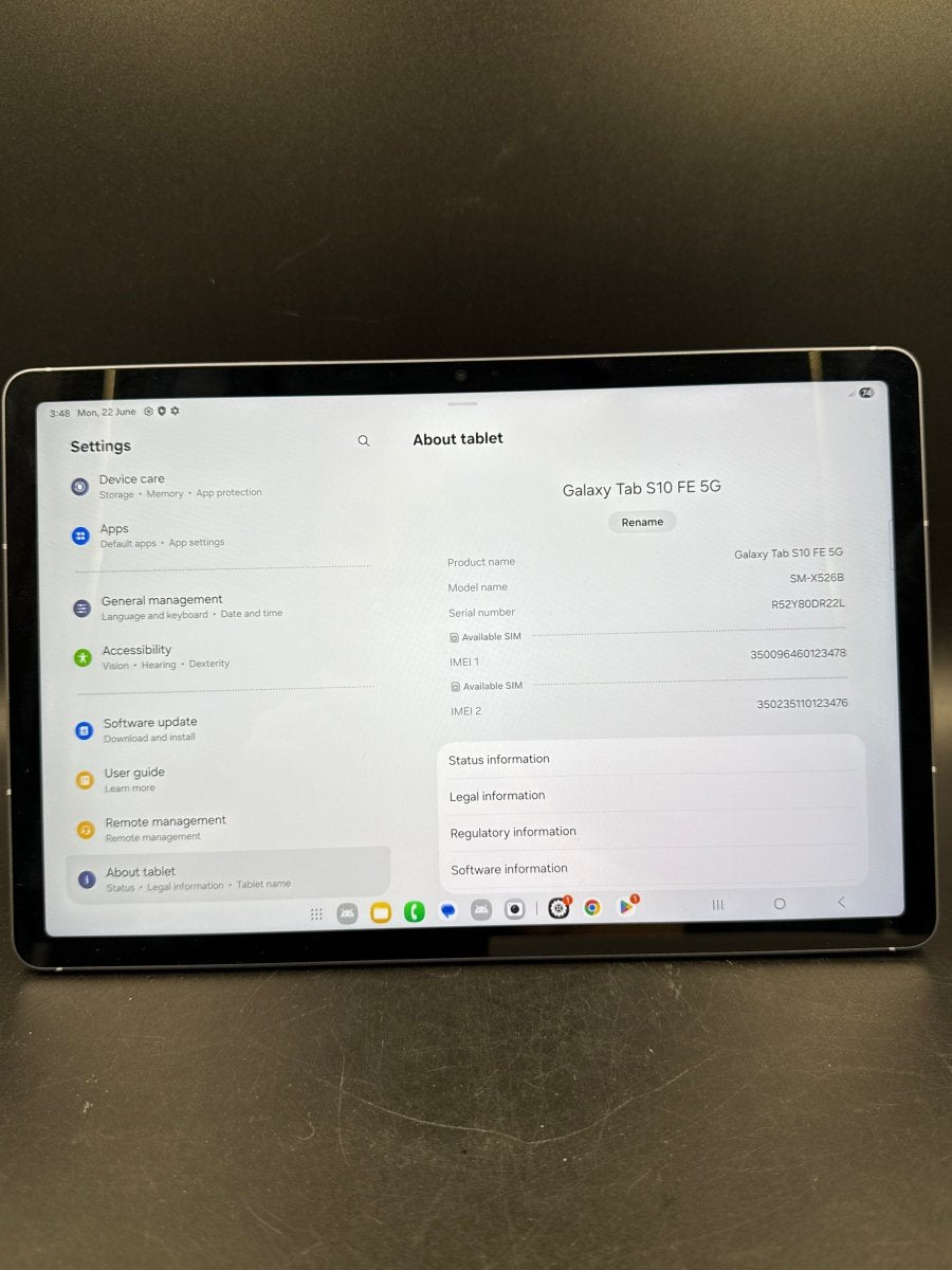 Samsung - Galaxy Tab S10 FE 5G - 128gb - Wifi and Cellular - Mega Cash Sydney
