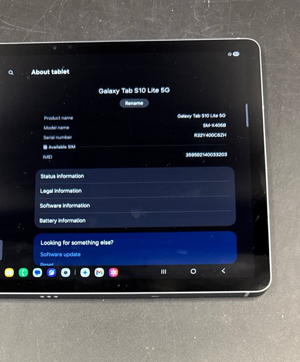 Samsung Galaxy Tab - S10 Lite 5G - 128GB - Wifi & Cell - SM-X406B - Mega Cash Sydney