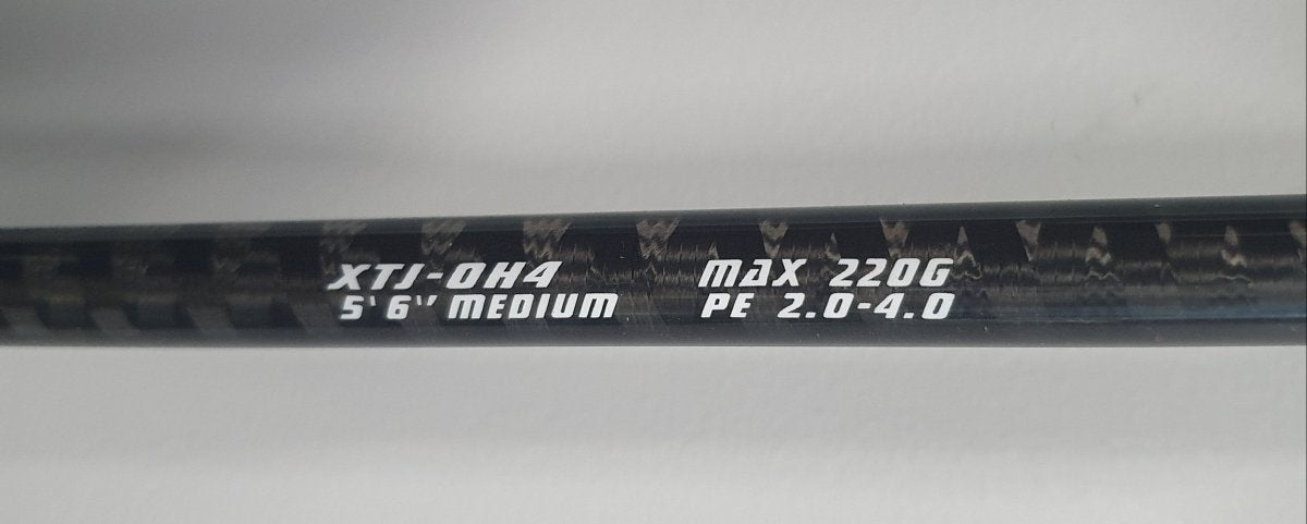 SAMURAI ROD X - TRACTA JIGGING - XTJ - 0H4 220G - Fishing Rod - Mega Cash Sydney