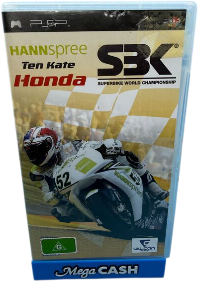 SBK SUPERBIKE WORLD CHAMPIONSHIP HANNspree TEN KATE HONDA - PSP GAME - Mega Cash Sydney
