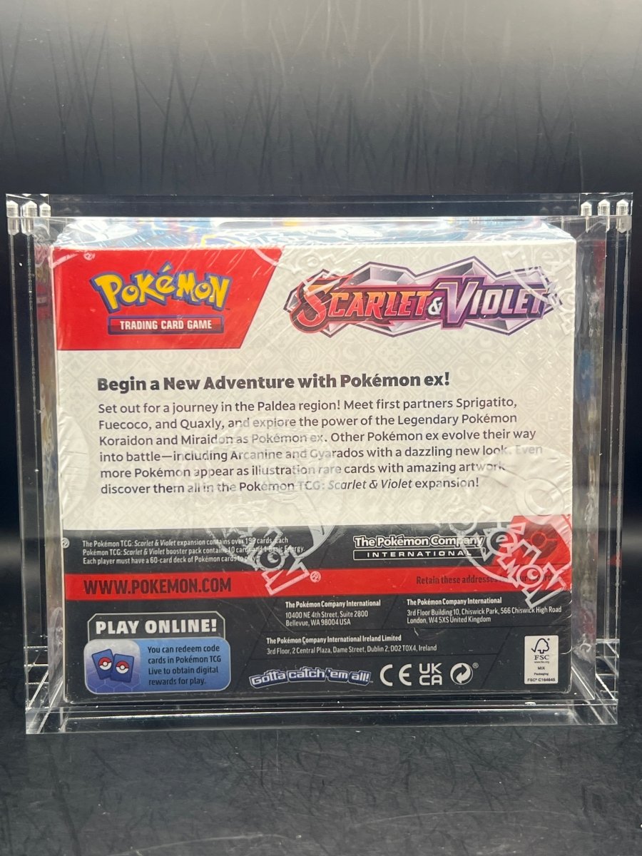 Scarlet and Violet Base Booster box - Mega Cash Sydney
