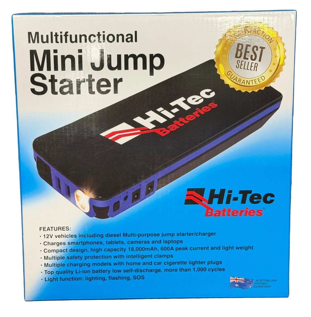 *Sealed* Hi - Tec Multifunctional Mini Jump Starter - Mega Cash Sydney