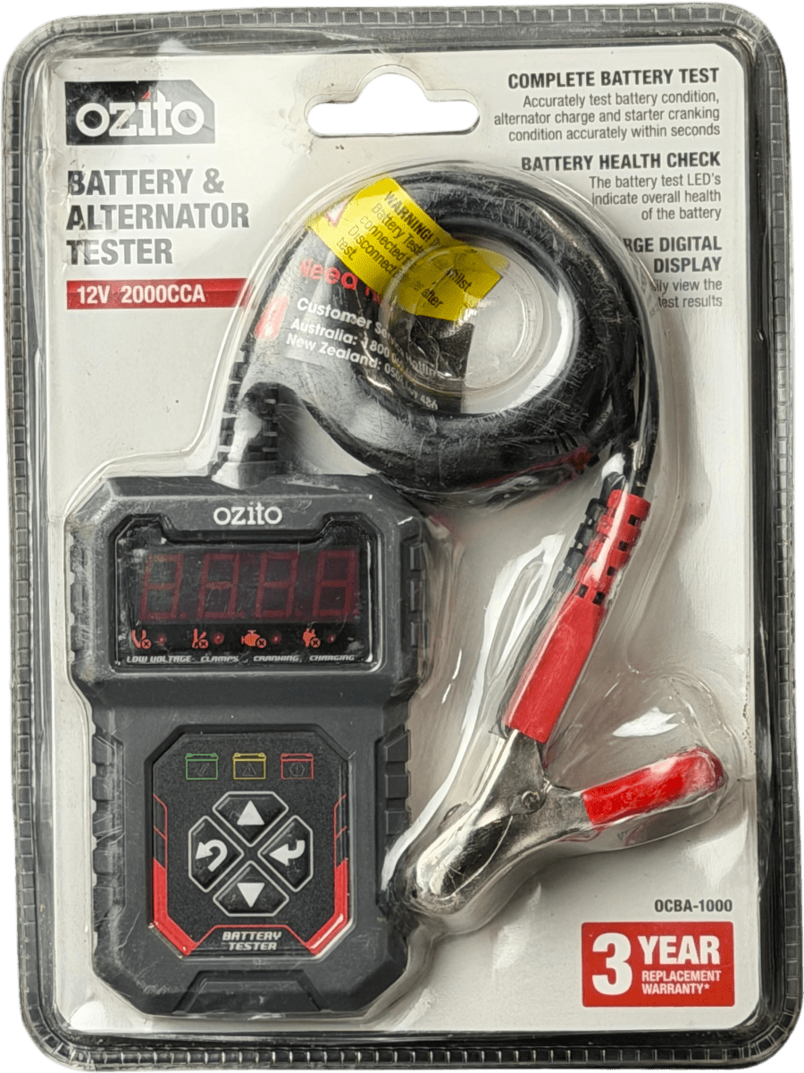 *SEALED* Ozito Battery Tester OCBA - 1000 - Mega Cash Sydney