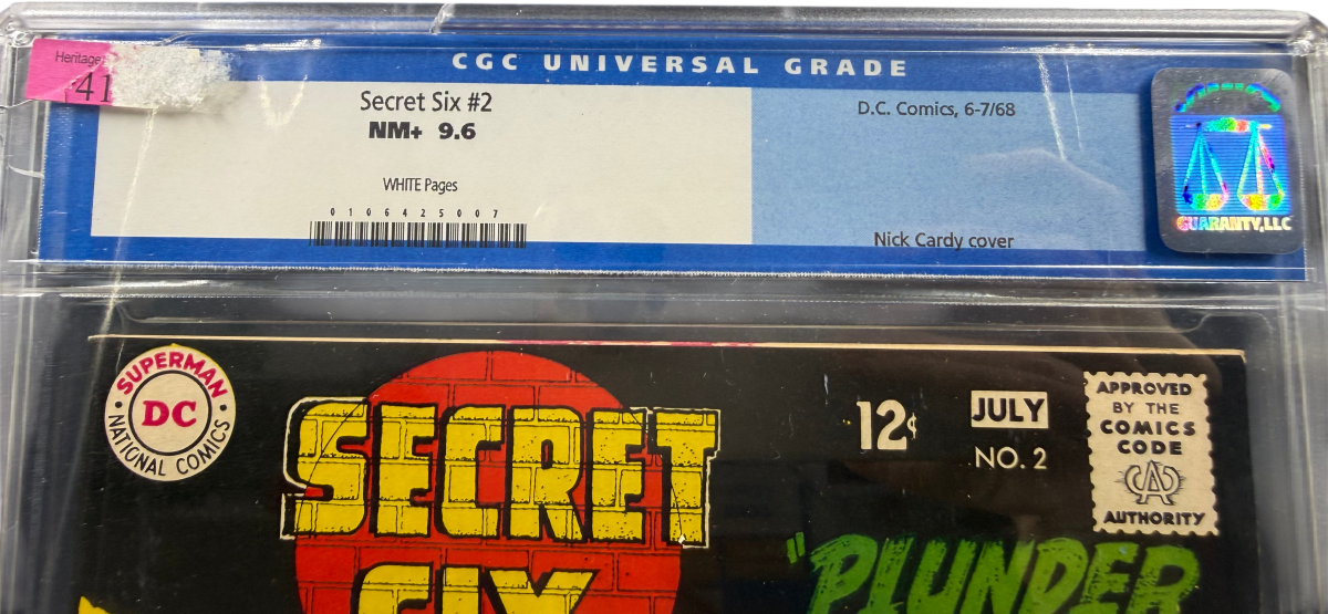 Secret Six - COMIC 2 Jul 1968 - CGC 9.6 - Mega Cash Sydney