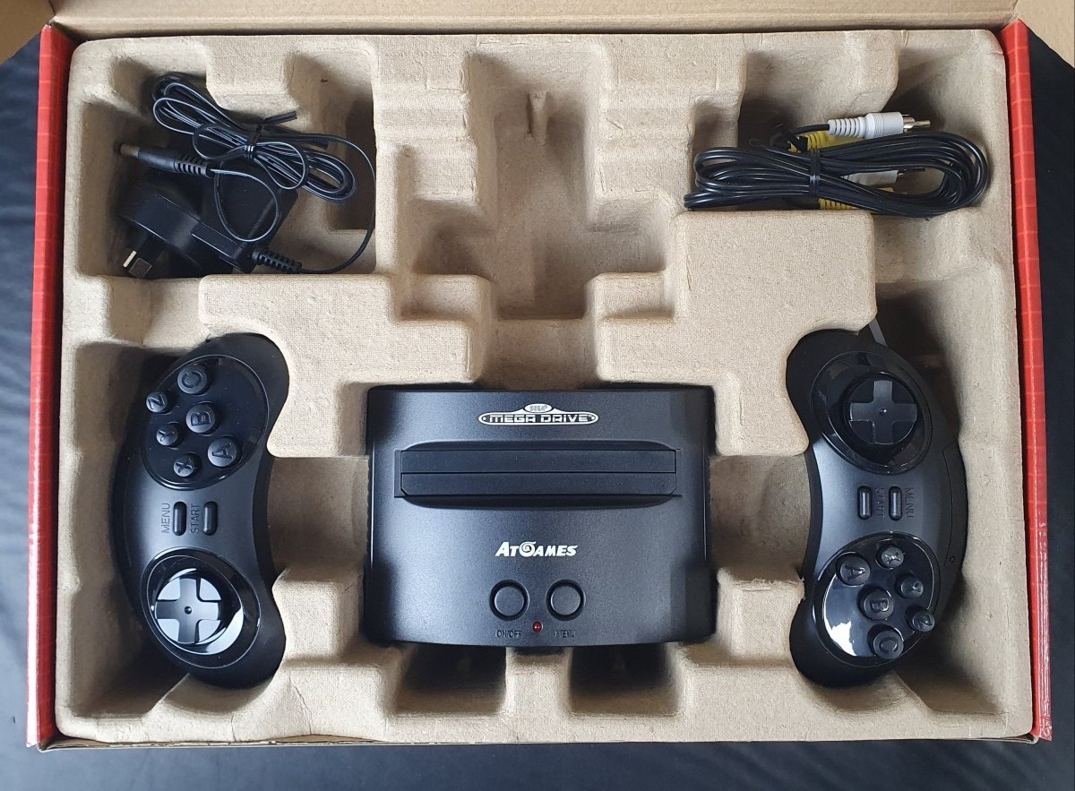 Sega Genesis Mega Drive Retro Video Game Console with 80 Classic Games - FB8280B - Mega Cash Sydney