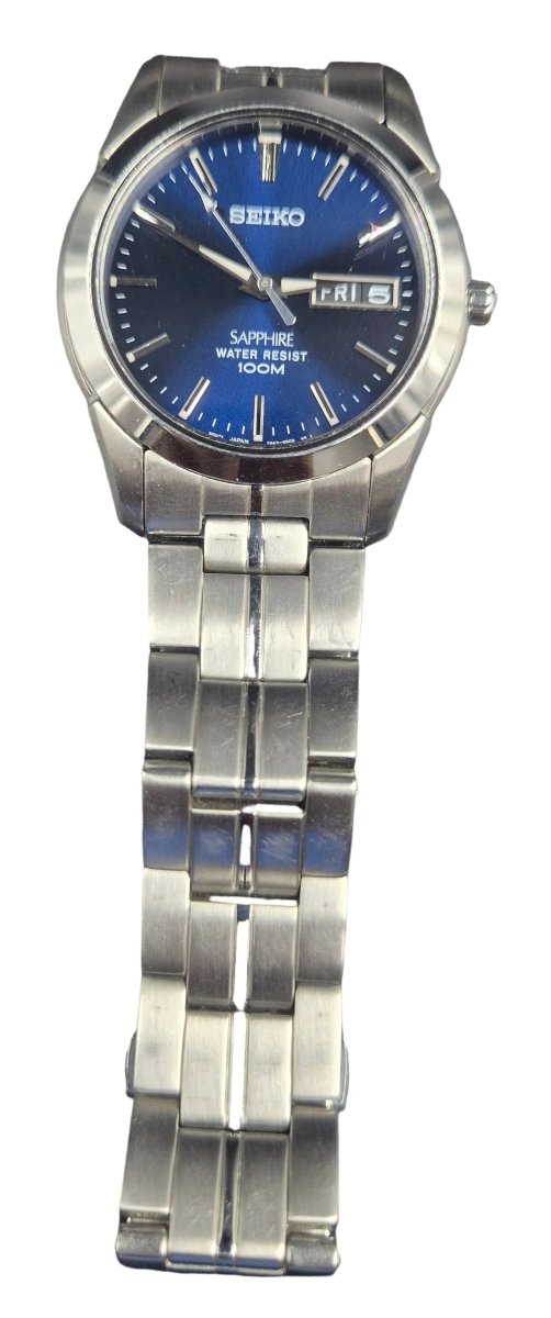 Seiko Japanese Spirit Day/Date Quartz - 7N430AR0 - Mega Cash Sydney