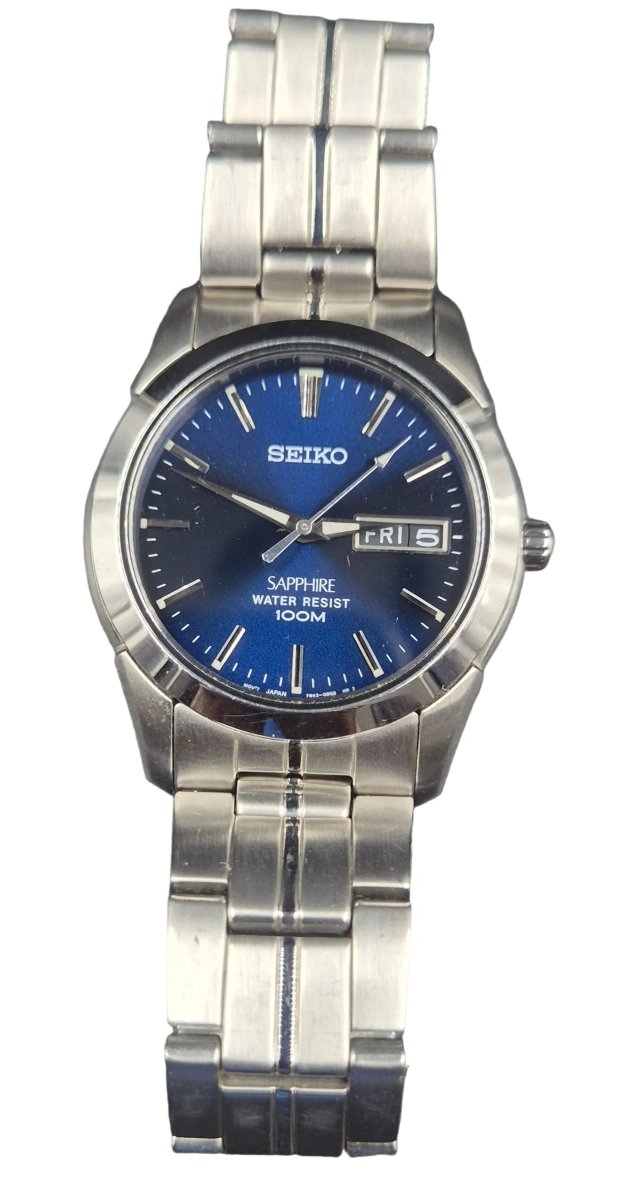 Seiko Japanese Spirit Day/Date Quartz - 7N430AR0 - Mega Cash Sydney